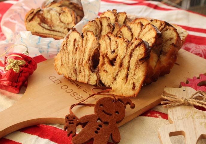 クリスマスショコラブレッド
