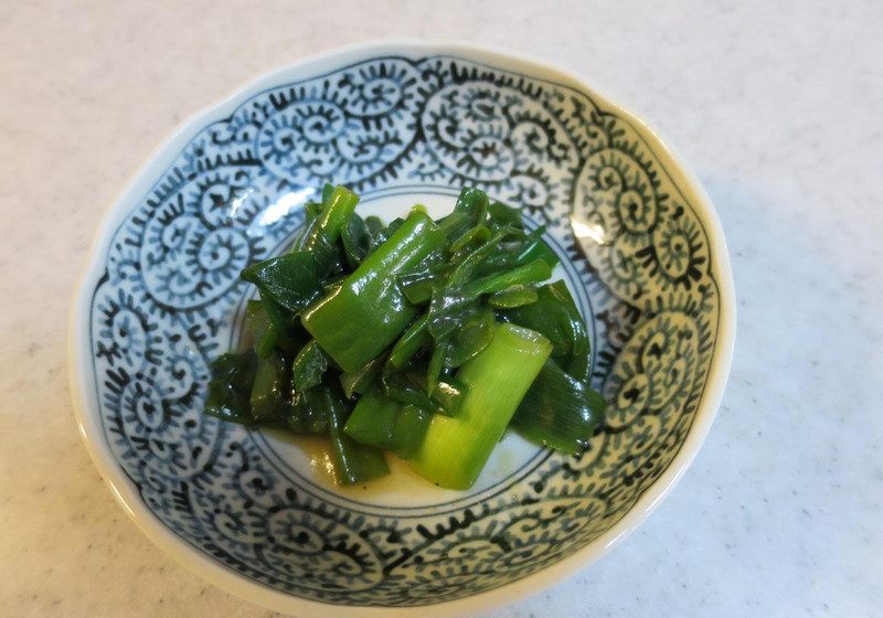 長ねぎ（青いところ中心）煮浸し