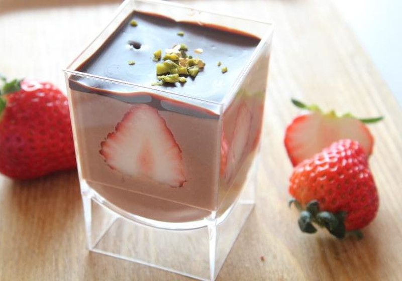 ヨーグルトチョコゼリー