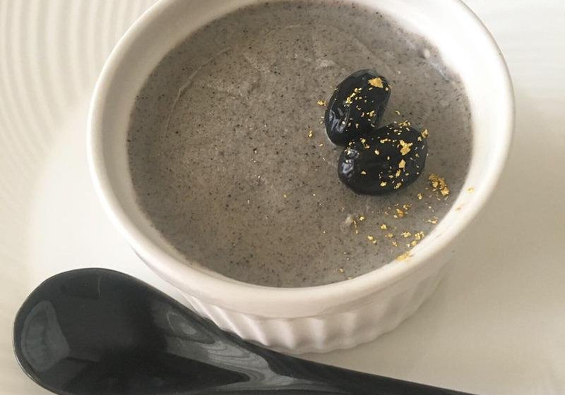 豆腐DE黒ごまアイス