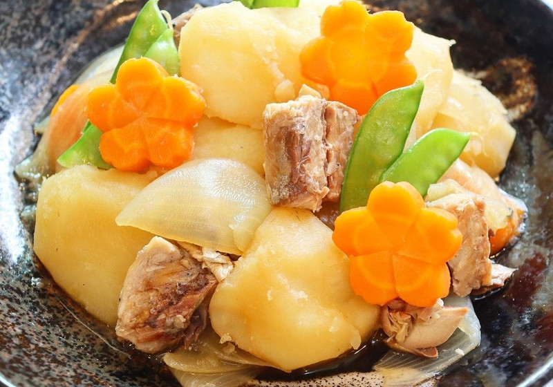 【料理リレー簡単節約レシピ】肉を入れない肉じゃが