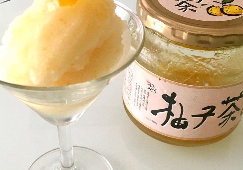 柚子茶DEシャーベット