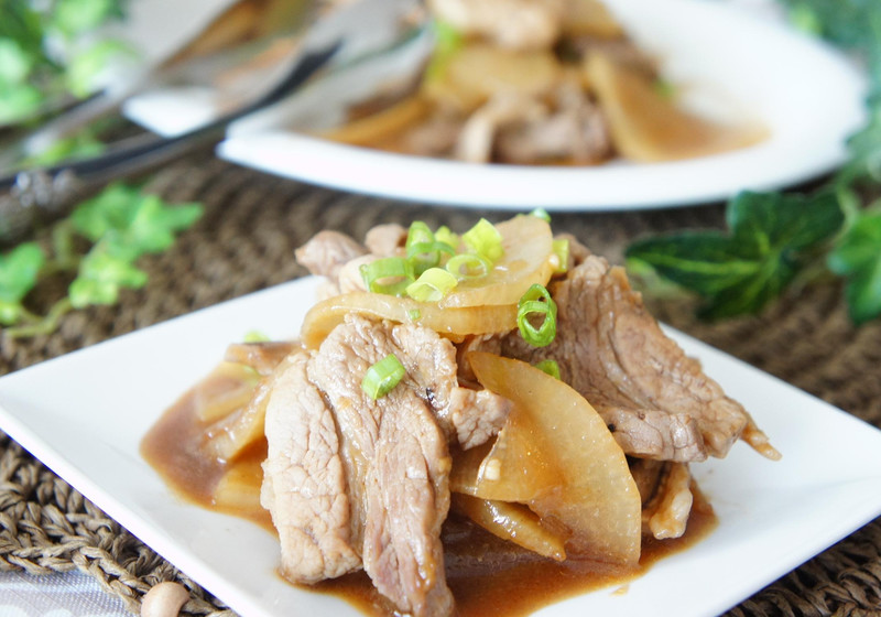 フライパンひとつ❗️豚バラと大根の炒め物
