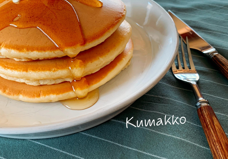 「手作りふわふわホットケーキミックス♪」
