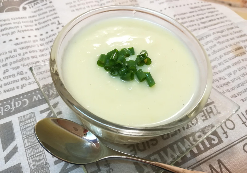隠し味は白だし　夏に美味しい　ビシソワーズ