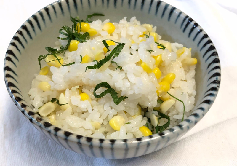 とうもろこしご飯