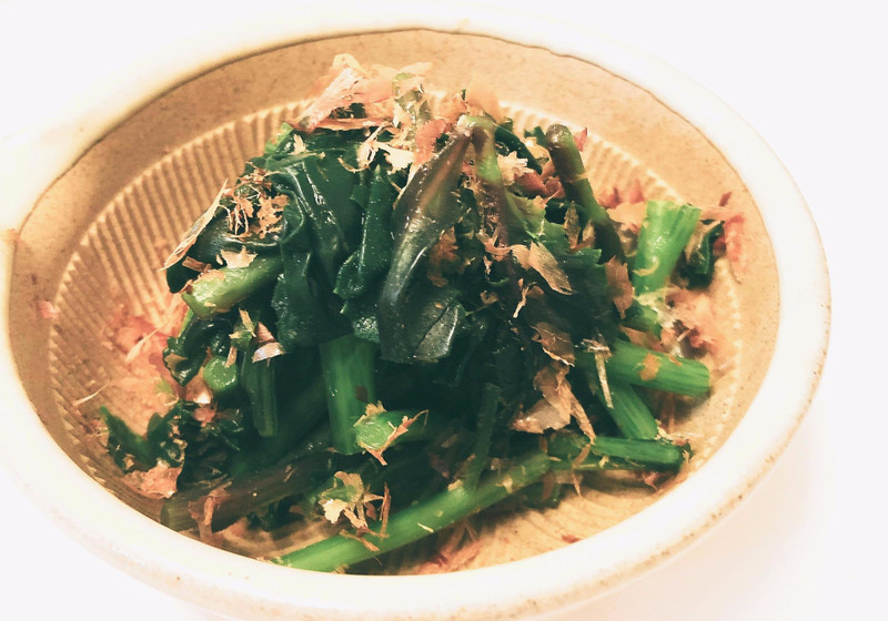 金時草のお浸し