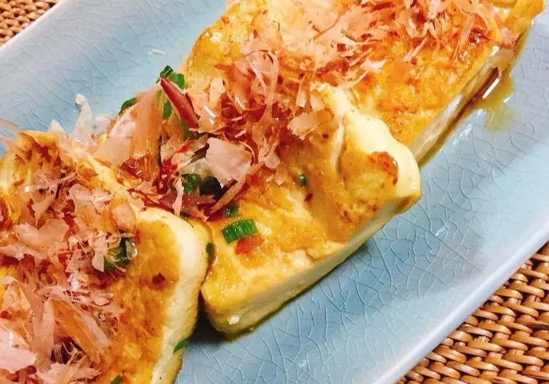 焼くだけ豆腐ステーキ