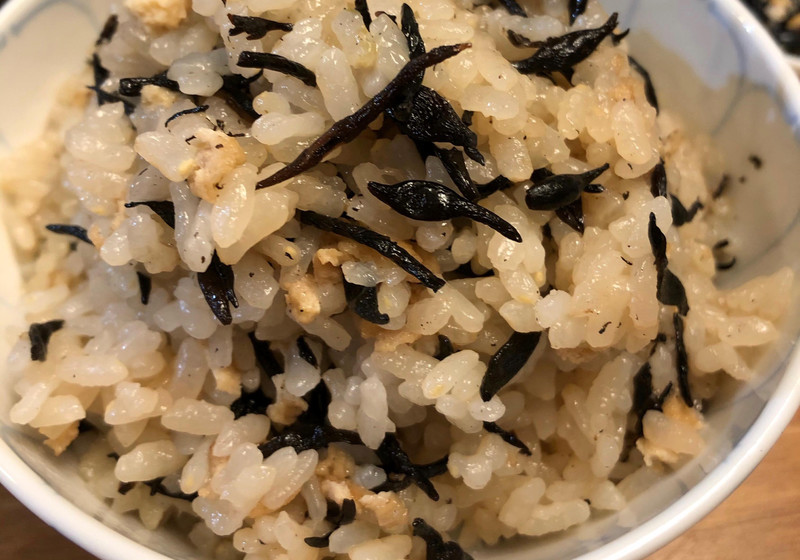 ひじきご飯(乾物を極める)