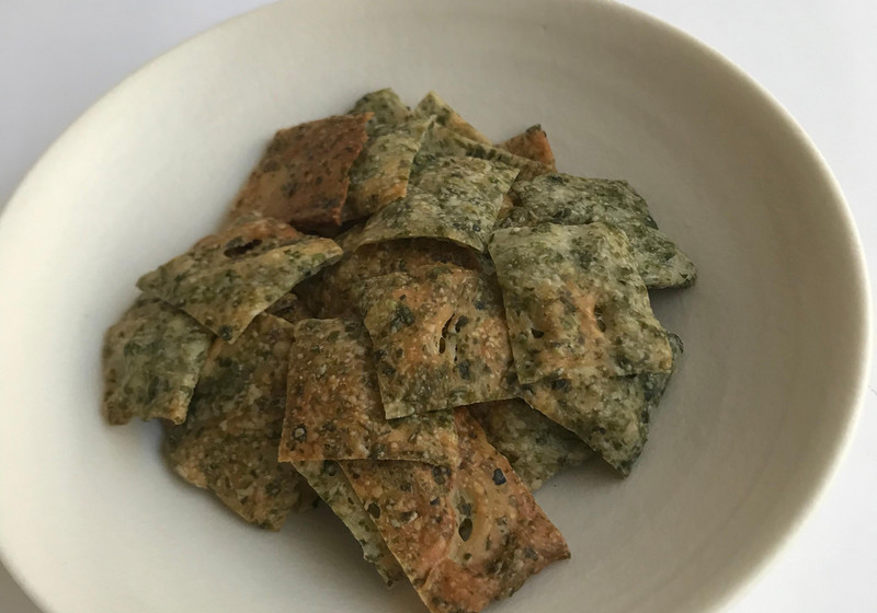  酵母の青のりクラッカー(甘味)