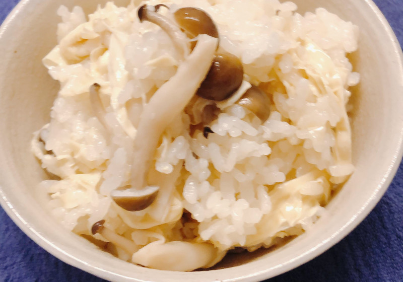 湯葉ご飯（精進料理）