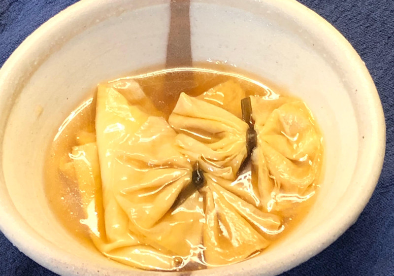餡掛け湯葉（精進料理）