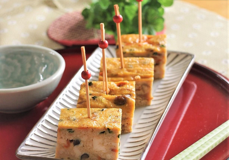 擬製豆腐（豆腐の卵焼き）
