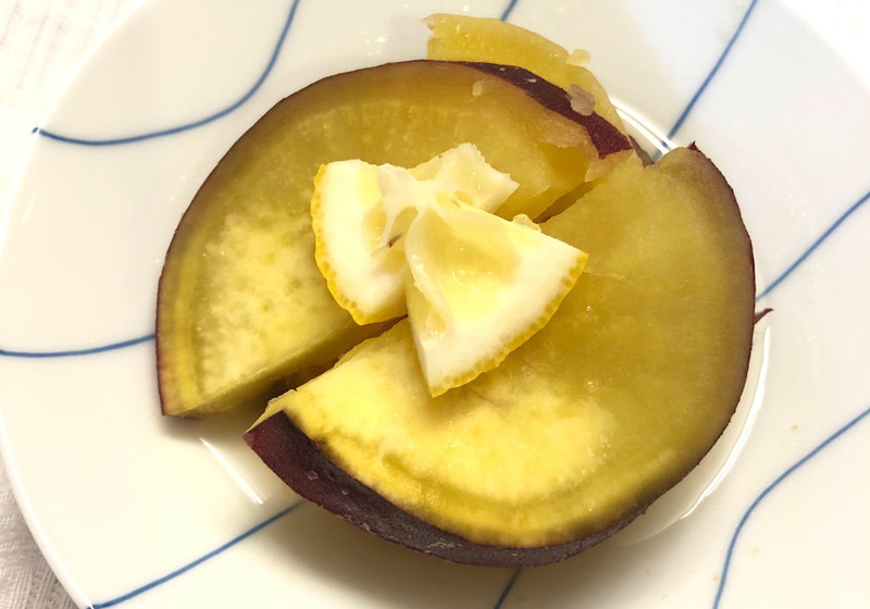 サツマイモのレモン煮(鬼滅の刃)