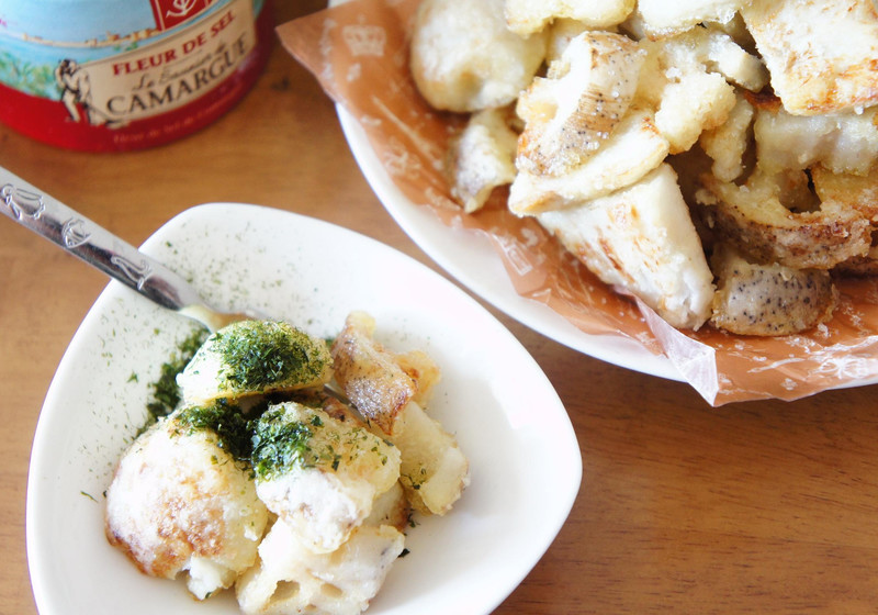 里芋と蓮根の揚げ焼き