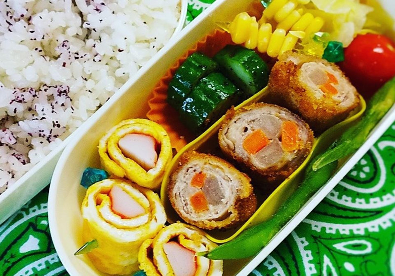 レンジで簡単肉巻き