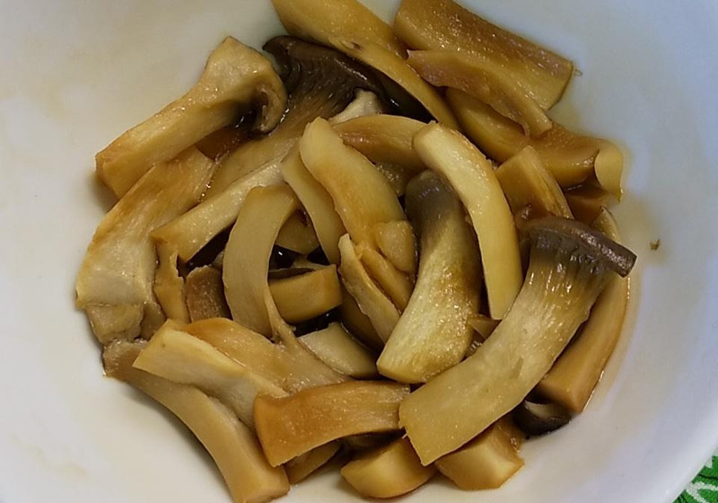 レンジで簡単 エリンギの煮物