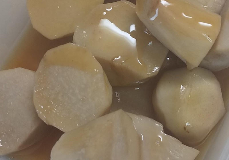 里芋のレンジ煮