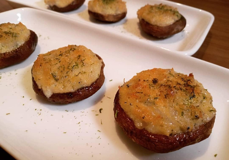 椎茸マヨしらすのっけ焼き
