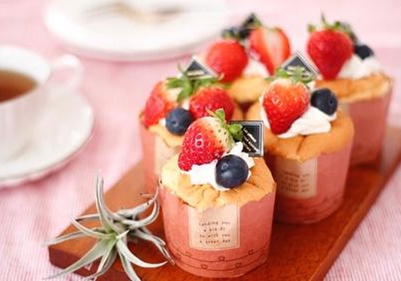シフォンカップケーキ