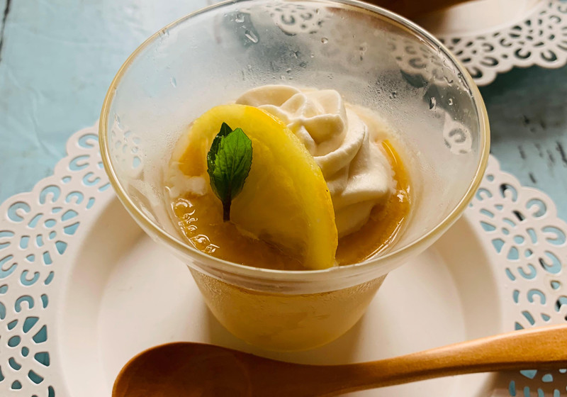 レモンはちみつプリン
