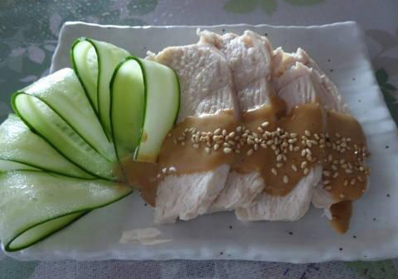 蒸どり、棒棒鶏、スープ