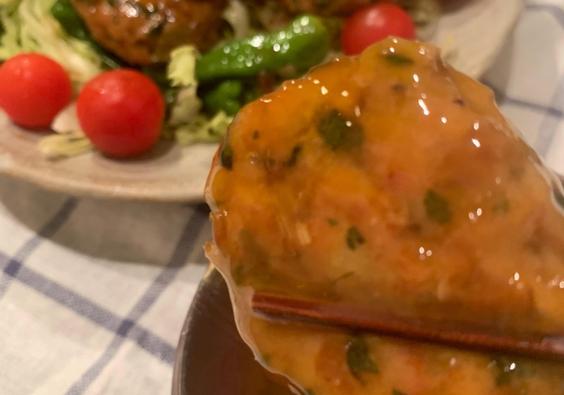 ふんわりヘルシー鶏つくね