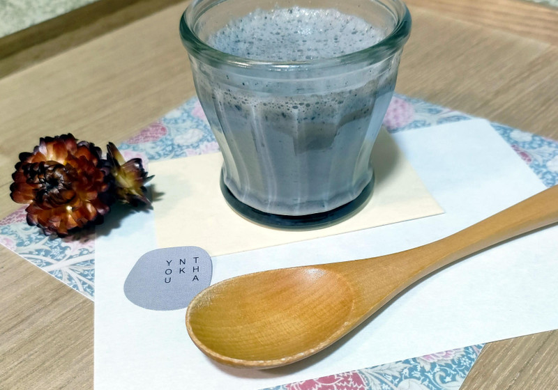 黒ゴマのプリン