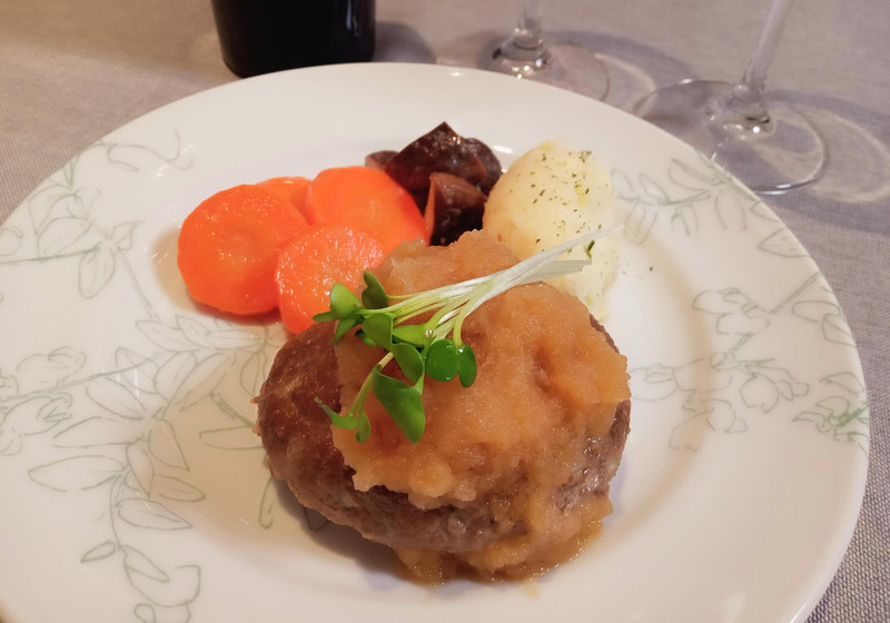 おろし酢のせハンバーグ