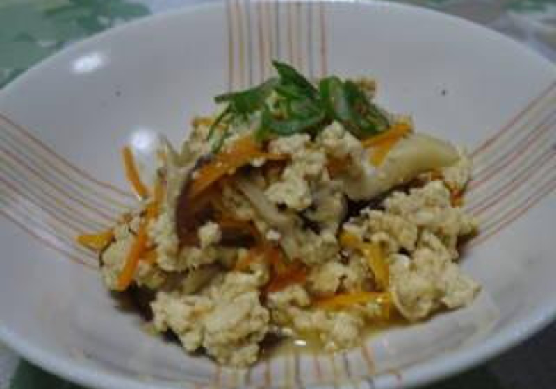 炒り豆腐～照り焼き液の応用～
