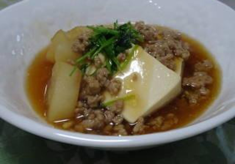 和風あんかけ豆腐～照り焼き液の応用～