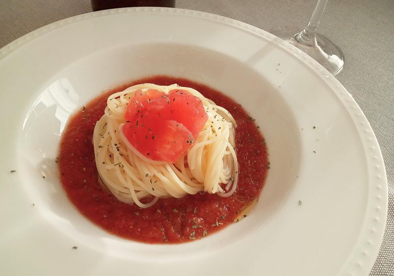 ガスパチョ冷製カッペリーニ