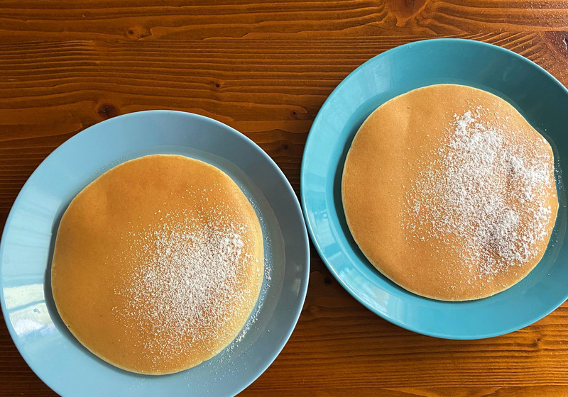 米粉と塩麹のパンケーキ(グルテンフリー)