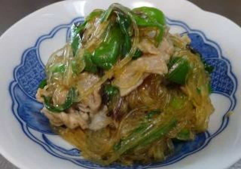 春雨と肉野菜の甘辛炒め～甘辛味噌の応用～