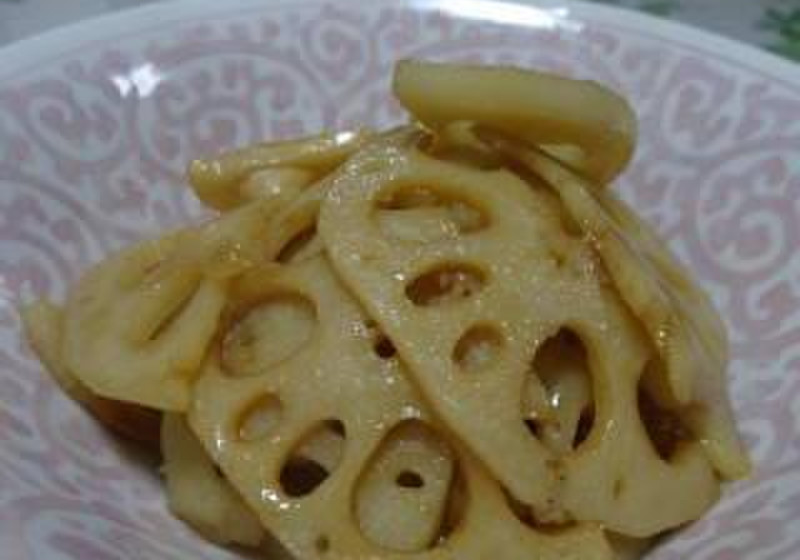 蓮根のきんぴら～照り焼き液の応用～