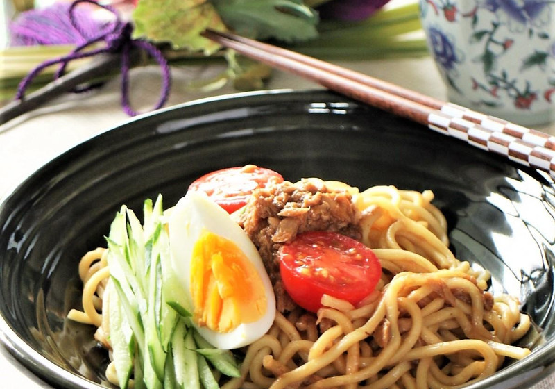 ツナの中華混ぜ麺