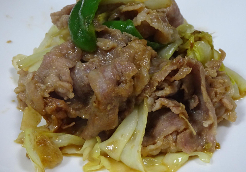 キャベツと豚肉の甘辛みそ炒め～甘辛味噌の応用～
