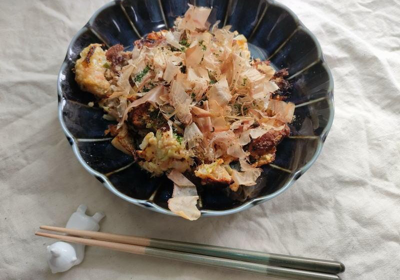 オートミールでお好み焼き
