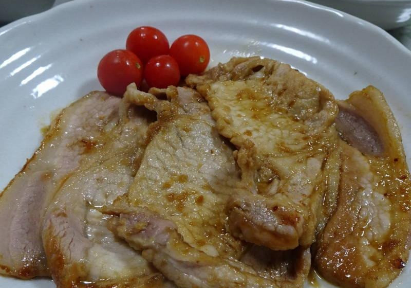 豚の生姜焼き～照り焼き液の応用～