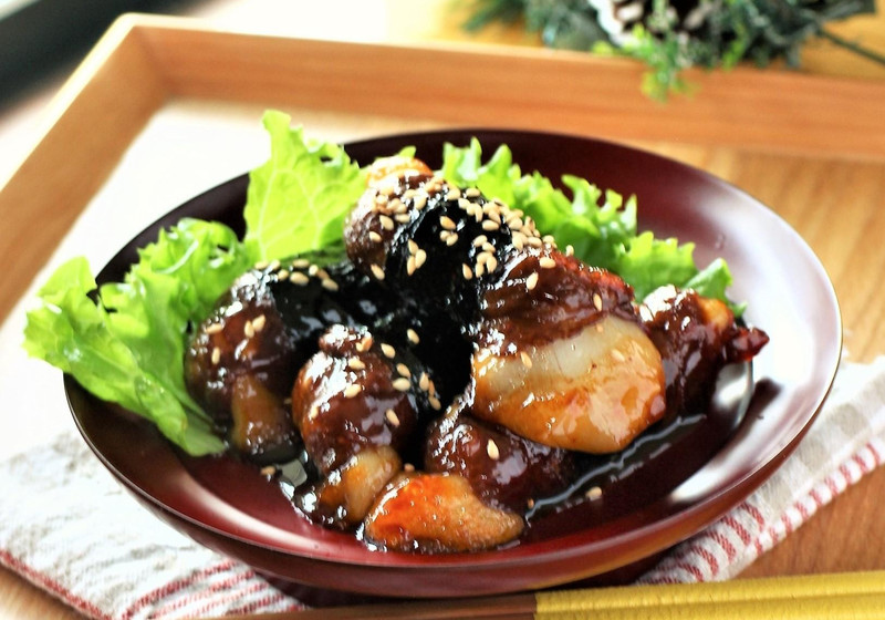 牛肉のりまき餅