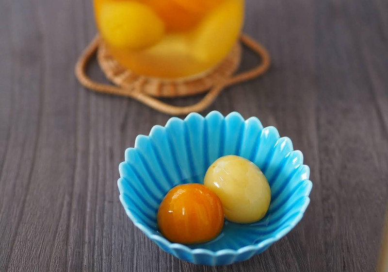 ライムクワッド＆金柑のシロップ煮