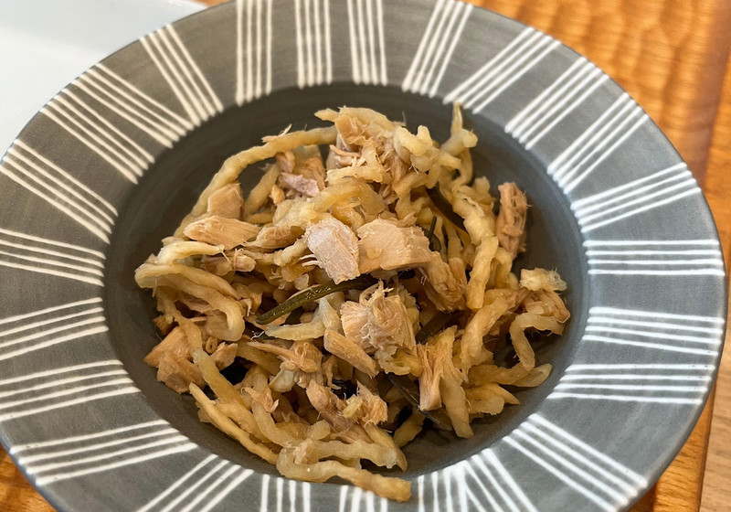 レンジで簡単！切り干し大根のサラダ