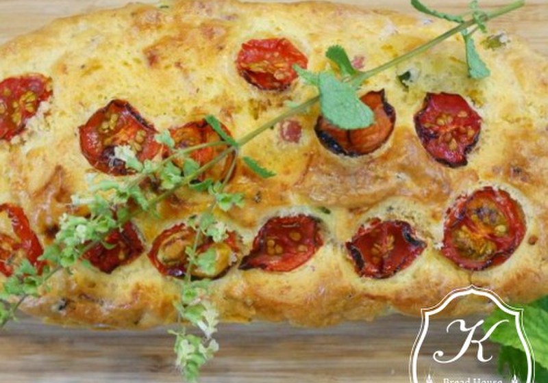 太白ごま油で作る♪夏野菜のケークサレ